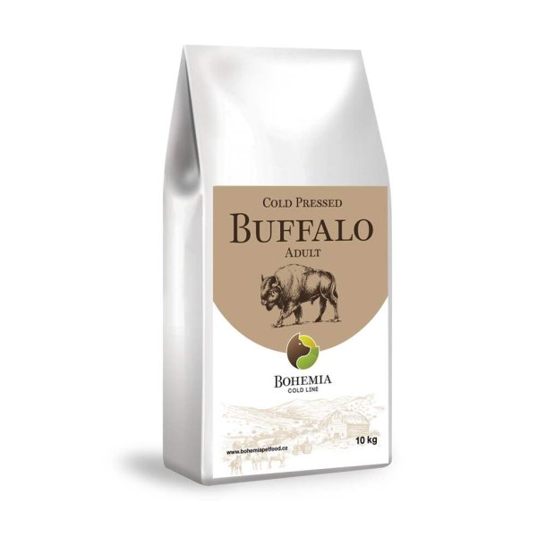 Cold Line 10 kg pose med koldpresset voksen hundefoder fra Bohemia Pet Food med Bison k�d