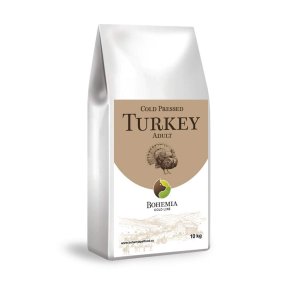 Cold Line 10 kg pose med koldpresset voksen hundefoder fra Bohemia Pet Food med kalkunk�d