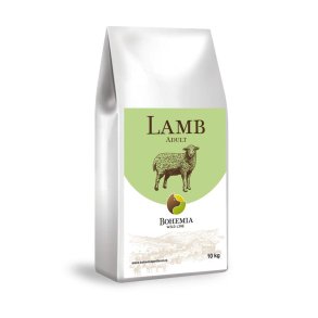 Wild Line 10 kg pose med sundt og allergivenligt voksen hundefoder fra Bohemia Pet Food med lammek�d