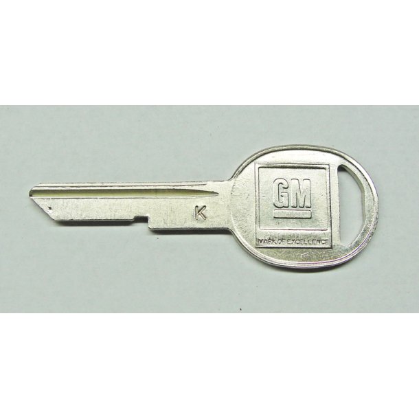 GM original ngle kode K til dre, handskerum eller bagklap 1968-1991