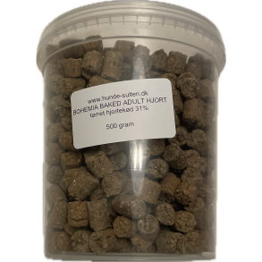 BOHEMIA BAKED LINE Bagt foder/godbidder med hjorte k�d. 500g