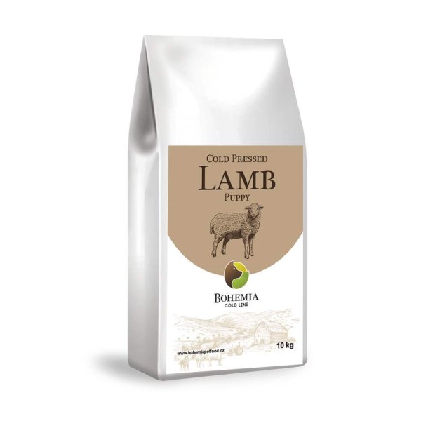 BOHEMIA COLD LINE hvalpefoder med Lam 10 kg  