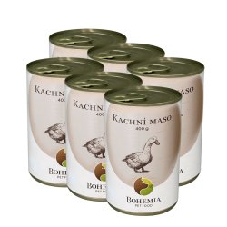 BOHEMIA Dsemad Andekd i sin egen saft 400g