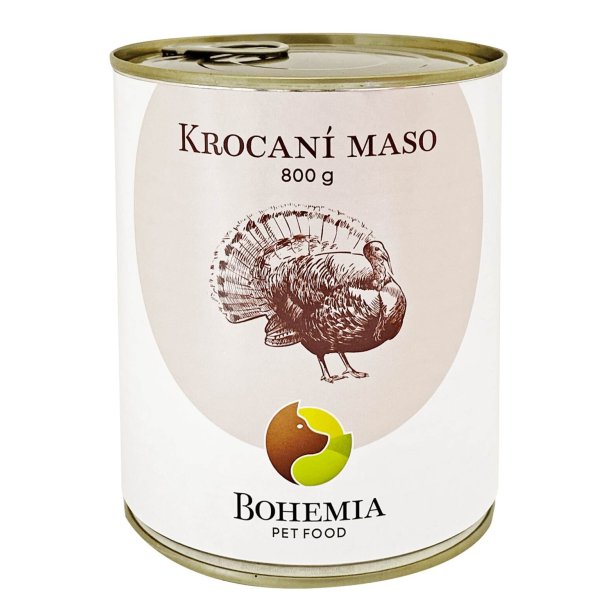 BOHEMIA dsemad med Kalkunkd i egen saft 800g