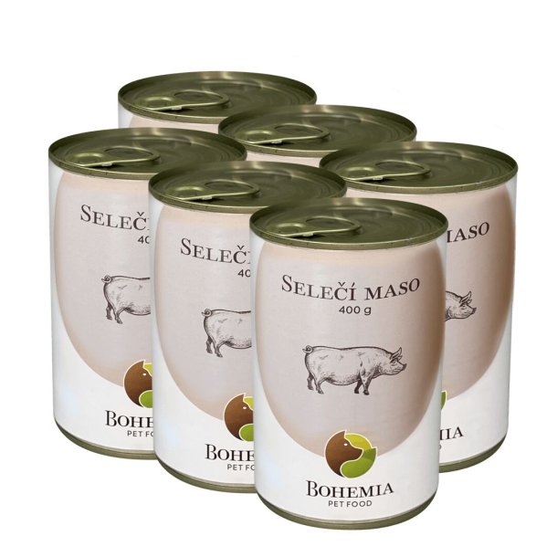 BOHEMIA dsemad med Grisekd i sin egen saft 400g