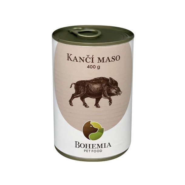 BOHEMIA dsemad med Vildsvinekd i sin egen saft 400g