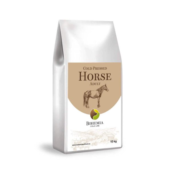 BOHEMIA COLD LINE Adult hundefoder med Hest 10 kg 