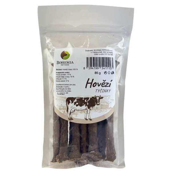BOHEMIA Tyggepinde med Ko 85g