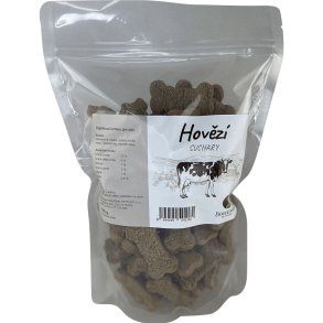 BOHEMIA Hundekiks med Ko 750g