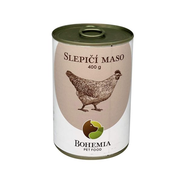 BOHEMIA d�semad med Kyllingk�d i sin  egen saft 400g